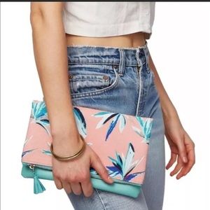 Rachel Pally reversible fold over clutch